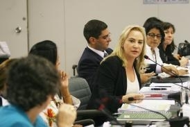 Roseli Barbosa participa da 1 reunio da CIT, no Ministrio do Desenvolvimento Social e Combate a Fome