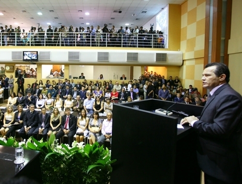 Governador Silval Barbosa participa da posse dos novos deputados da Assemblia Legislativa de Mato Grosso