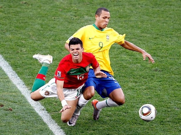 Poucas emoes marcaram empate sem gols entre Brasil e Portugal