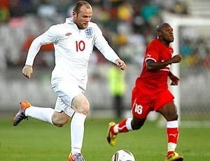 Rooney no amistoso da Inglaterra