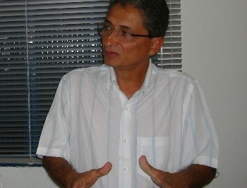 Presidente do CISCN, Prefeito de Nortelndia Neurilan Fraga.
