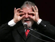 Lula discursou por 40 minutos em Braslia