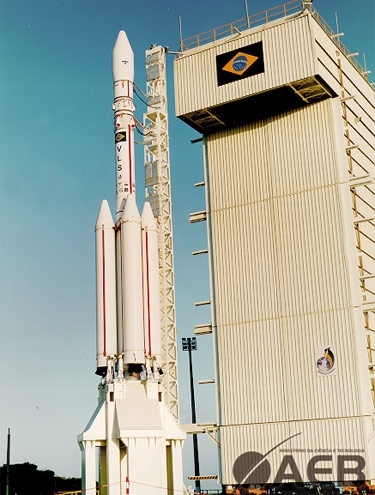 Objetivo do foguete VLS  colocar satlites em rbita.