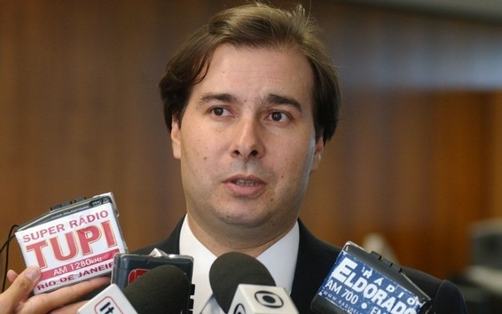 Presidente do DEM, deputado federal Rodrigo Maia (RJ)