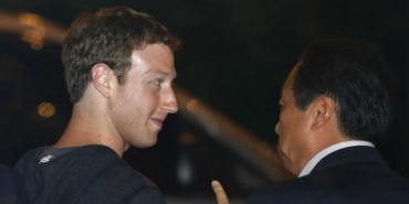 Zuckerberg se encontrou com executivos da Samsung durante visita 