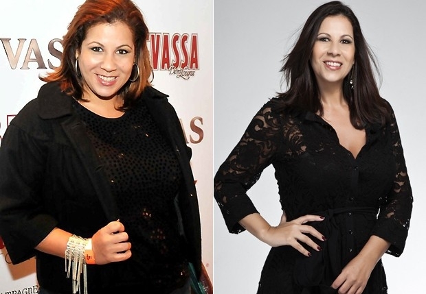Carla Daniel antes e agora, 18 quilos mais magra: boa fase
