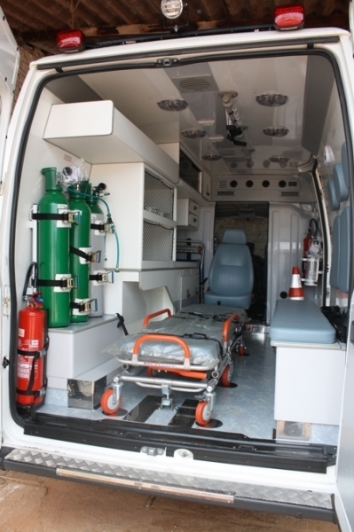 Aquisio de nova e moderna ambulncia para dar mais segurana no atendimento a populao.