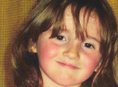 April Jones, de 5 anos, que foi sequestrada e assassinada