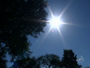 A temeratura em Jundia chegou a mais de 36C e a umidade do ar a menos de 20%
