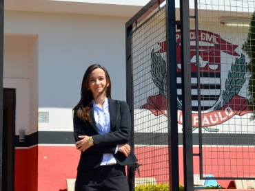 Amanda Galdiano Vieira de Matosassumiu a delegacia de Iracempolis em fevereiro