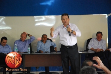 Eduardo Lopes, Ministro da Pesca reafirma compromisso com o projeto ao lado do prefeito Neurilan Fraga e o Ministro Neri Geller