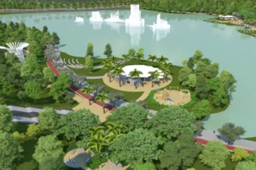Parque das guas ser construdo na rea onde hoje est localizada a Lagoa Paiagus