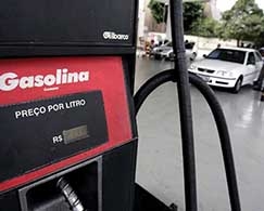 Consumo da gasolina aumentou 5,5%, em Mato Grosso, passando de 238 milhes de litros para 251 milhes de litros
