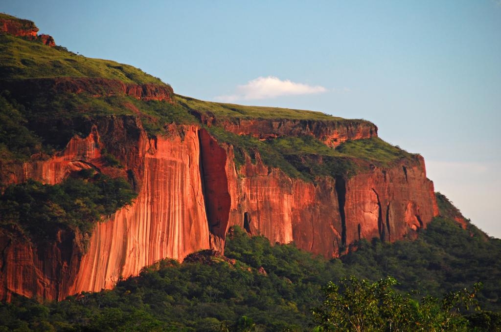 Paredo Grande, uma das paisagens que impressionou Rondon durante os trabalhos de construo da Linha Telegrfica de Cuiab ao Araguaia