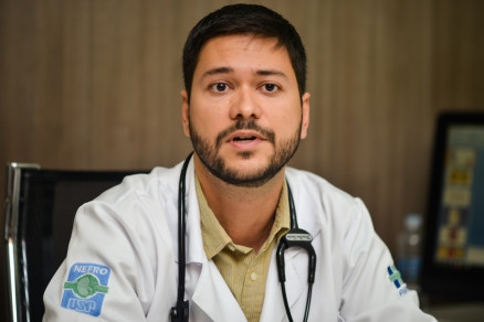 O nefrologista Jonathan Ferold, do Centro Nefrolgico de Cuiab