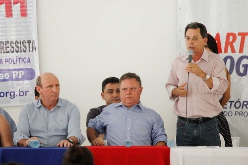 Neri Geller, Blairo Maggi e Ezequiel Fonseca esto entre principais lideranas do PP em Mato Grosso