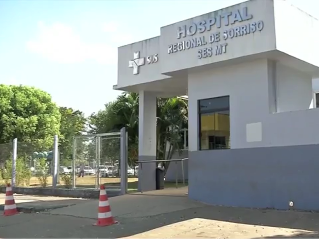 Hospital Regional de Sorriso (Foto: Reproduo/TVCA)