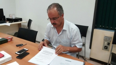 Relator da reforma poltica, o deputado Vicente Cndido (PT-SP) prope o fim do cargo de vice (Foto: Bernardo Caram/G1)