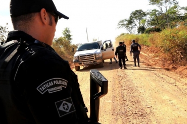 Polcia encerrou buscas por assaltantes que mataram tenente do Bope no norte de MT (Foto: Polcia Militar de Mato Grosso)