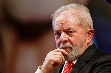 O ex-presidente Lula, que teve a pena ampliada pelo TRF-4 para 12 anos e um mês