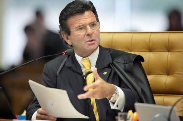 O ministro presidente do TSE, Luiz Fux