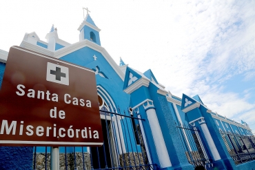 Santa Casa de Misericrdia, em Cuiab, Mato Grosso.  Foto: Lenine Martins/Secom-MT
