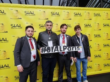 Equipe da Cdial Halal da esquerda para direita: Ahmad Saifi, Ali Saifi, Douglas Novaes e Idris Ali Saifi
