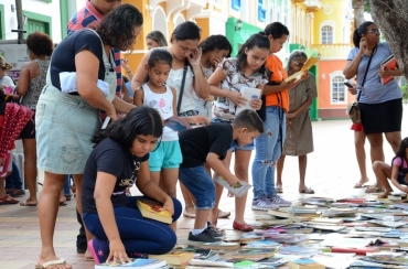 A iniciativa comemora o Dia Nacional do Livro (29 de outubro) e visa a formao de pblico leitor.  Foto: Prefeitura de Cuiab/Assessoria