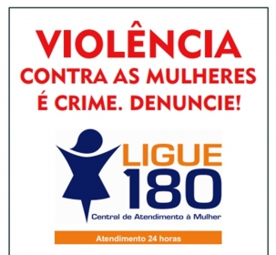 Estabelecimentos comerciais de Joo Pessoa devem afixar cartazes do Disque 180, para receber denncias de violncia contra a mulher  Foto: Reproduo/PMJP