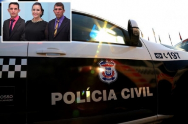 Tiveram as prises preventivas decretadas os vereadores Diones Carvalho, Lgia Neiva e Joaquim Cruz (no detalhe)
