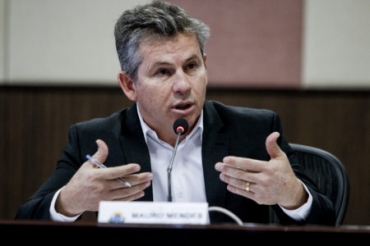 O governador Mauro Mendes e sua poltica de fechar delegacias