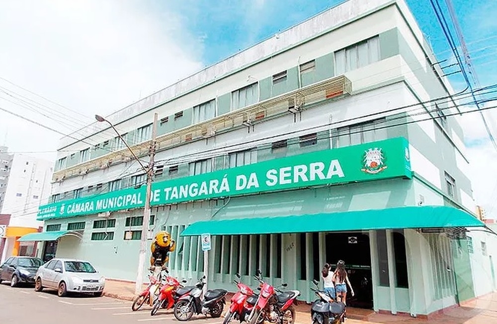 Cmara de Vereadores de Tangar da Serra (MT)  Foto: Divulgao