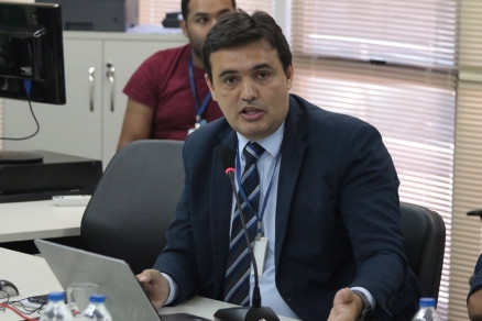 O diretor-geral do Tribunal Regional Eleitoral, Nilson Fernandes Gomes Bezerra