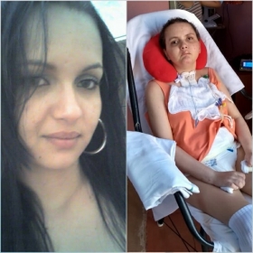 Camilla Pamela Pereira Lima, de 32 anos, ficou paraplgica aps ser atingida com tiro  Foto: Shyrlley Dias da Costa/ Arquivo pessoal