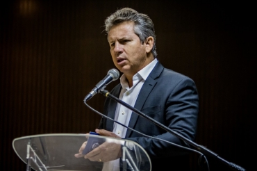 Mauro Mendes (DEM), governador de Mato Grosso  Foto: Christiano Antonucci/Secom-MT