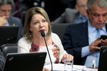 Senadora Selma Arruda (PSL)  Foto: Pedro Frana/Agncia Senado