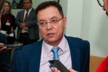 O presidente Eduardo Botelho, que baixou resoluo determinando home office aos servidores