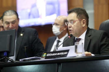 O presidente Eduardo Botelho, que defende isolamento parcial