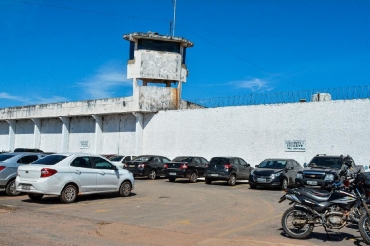 Fachada da Penitenciria Central do Estado, a PCE - Foto por: Tchlo Figueiredo/Secom-MT