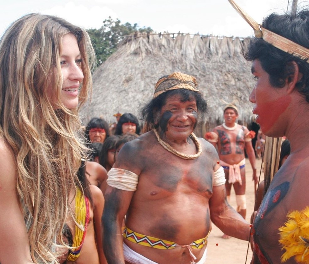 A iniciativa d continuidade a outro projeto que iniciou com a campanha Y Ikatu Xingu, em 2006  Foto: Reproduo/Lulu Costa