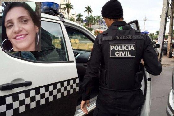Carla Monteiro (destaque) foi morta pelo marido com um tiro de espingarda; Polcia Civil investiga e caa o assassino