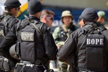 Bandidos trocaram tiros com equipes do Bope: dois mortos na noite