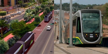 BRT x VLT  Foto: Governo de MT/Reproduo - 