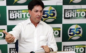 Candidato a prefeito de Cuiab, Carlos Brito (PSD)