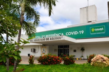 Hospital Referncia  Covid-19 (antigo Pronto-Socorro), em Cuiab  Foto: Davi Valle
