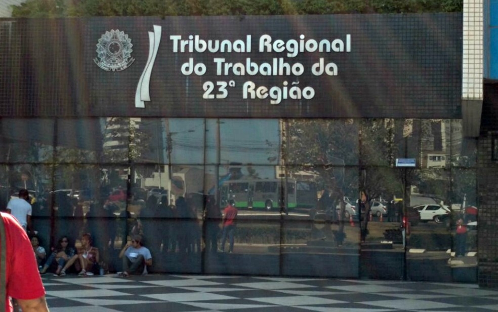 Tribunal Regional do Trabalho em Mato Grosso  Foto: Lislaine dos Anjos/G1