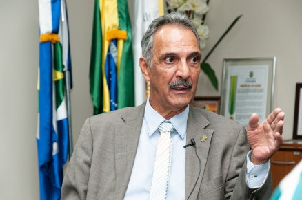 O presidente do TRE, desembargador Carlos Alberto da Rocha