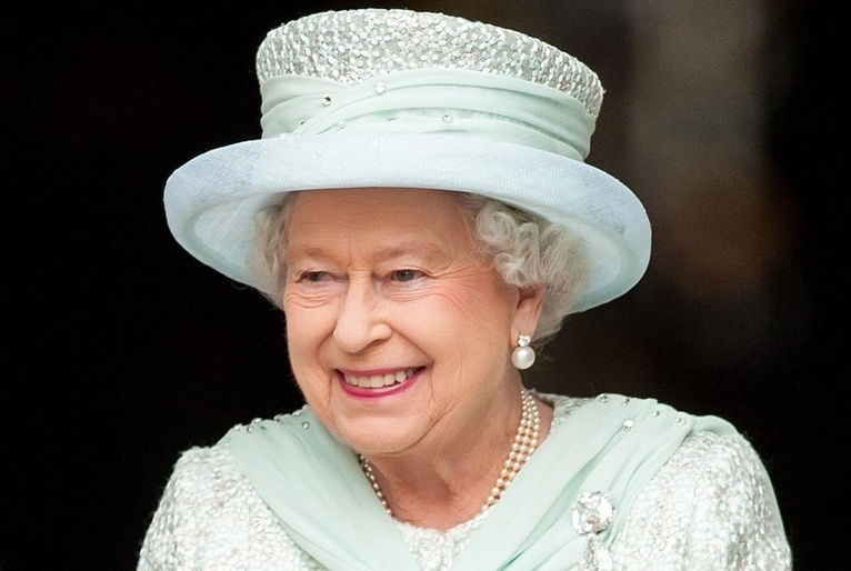 Rainha Elizabeth na celebrao do Jubileu de Platina