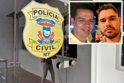 O empresrio Fernando Metelo e Oswaldo Prado, alvos da Polcia Civil