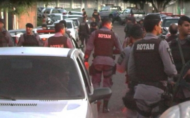 Operao da Rotam prendeu quadrilha formada por mulheres que tinham armas e explosivos 